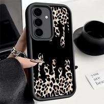 Phone Case for Samsung Galaxy A17 A16 A15 A14 A13 Leopard Print Trend Desgin A56 A36 A26 A55 A35 A25 A54 A34 A24 A53 A33 A23 A07 Samsung A35
