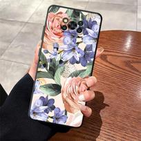 Case for Xiaomi Poco F8 C75 F1 X3 X4 X5 X7 Pro F3 C61 C71 M3 M4 M7 C50 M5 Funda Phone Cover Beautiful Flowers Poco M3 Pro