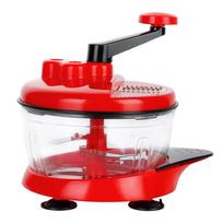 Premium Vegetable Cutter Chopper Shredders Manual Meat Vegetable Slicer Grinder Salad Maker Cooking Space Tools Stylish Design Adjustable 2.5L 3 In1
