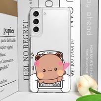 Funny Cartoon Bubududu Panda Couple Clear Phone Case for Xiaomi Redmi Note 14 Pro Plus 13 12 11 10 15 PRO+ 14C 13C 5G Soft Cover Redmi note 15 pro+ 5g
