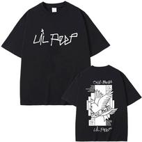 Lil Peep Crybaby Graphic Tee Emo Rap Merch Hip Hop Vintage Oversized Unisex Cotton Comfortable Fashion Women And Unisex Tshirts S