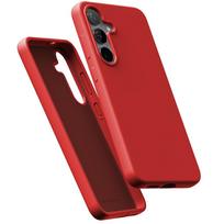 Mercury Pure MagSafe Silicone Case for Samsung Galaxy S25, red