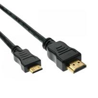 HDMI to mini HDMI cable, 1.5m, black