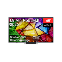 LG 65MRGB87B3B 65" (164 cm) 4K Mini RGB evo Smart TV |
