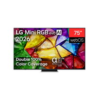 LG 75MRGB87B3B 75" (189 cm) 4K Mini RGB evo Smart TV |