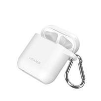 USAMS Protective case for AirPods, white silicone/white BH423AP02 (US-BH423)