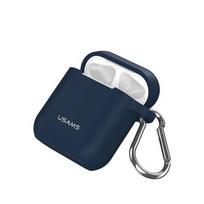 USAMS Protective case for AirPods, silicone, blue BH423AP03 (US-BH423)