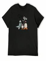 Pingu, Robby, And Pinga ORIGINAL T-Shirt Blacks Valentines Boutique Clothes Plus Size Tops unisex T Shirts Pack S įvairiaspalvis