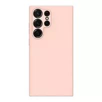 Beline Silicone Case for Samsung S23 Ultra S918, Rose Gold