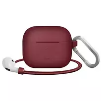 uniq Vencer Case for AirPods 3rd gen. Silicone, burgundy maroon