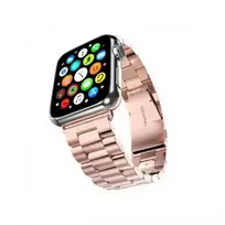 Mercury Metal smartwatch strap for Apple Watch (38/40/41 mm) | Stainless steel | pink