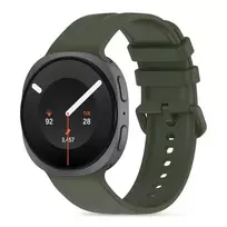 Tech-Protect SILICONE EVO FOR SAMSUNG GALAXY WATCH 8 / 9 / CLASSIC (40 / 44 / 46 MM) MILITARY GREEN
