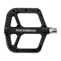 Rockbros 2018-12A Nylon Bicycle Pedals - Black