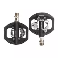 Rockbros M108 Nylon Half-Lock Double-Sided Bicycle Pedals - Black