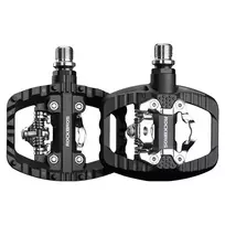 Rockbros PD303 Half-Lock Platform Bicycle Pedals - Black