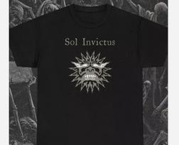 Sol Invictus Against The Modern World T-Shirt Band Rock Punk Metal Unisex tee Unisex T-Shirt M