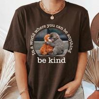 Punch Monkey Graphic Tee Funny Animal Lover Gift Wildlife Rescue T-Shirt S