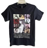 Taylor Swift The Eras Tour Grafinis Juodas Marškinėliai Gildan Heavy Cotton Koncertinis Marškinėlis XXL