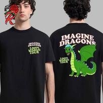 Imagine Dragons Loom Concert 2024 Cartoon Unisex S-5XL Shirt SB141 M