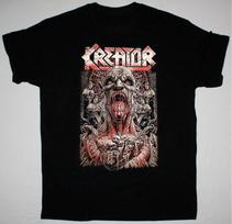 Kreator Band Live On Stage Black T-Shirt Cotton Unisex M