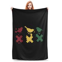 Ajax Blanket Portable Flannel Sofa Throw Blanket for Couch Bedding Office Throws Bedspread Quilt Size: 75*100cm, Weight: 230 GSM
