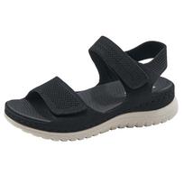 Sports and Casual Sandals Velcro Hollow Beach Thick Sole Women's Sandals Comfortable and Simple 35