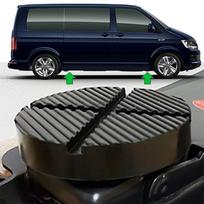 Automobilio keltuvo kėliklio stovo pagalvėlės juodos guminės išpjovos grindų padėklo rėmo bėgio adapteris