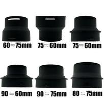 60mm/75mm/80mm/90mm Diesel Parking Heater Ducting Reducer Hose Tube Connector Pipe Joiner Converter For Car Truck VAN Camper 75mm to 60mm a