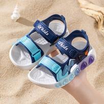 New Style Anti-slip Soft-soled Girls' Children's Velcro Shoes for Beach Sandals 21