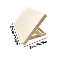 Desktop Easel Wooden Adjustable Angle Portable Foldable Stand Foldable Painting Easel Tabletop for Adults Beginners Teens