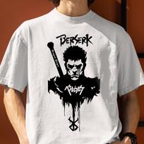Berserk Anime T-Shirt: Guts Black Swordsman Manga Shirt, The Dragon Slayer Tee 3XL