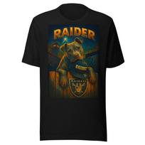 Pitbull Raider Dog Art T-Shirt – Urban Street Guard Design 3XL