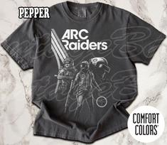 ARC RAIDERS Comfort Colors T-Shirt, Gamer Vintage T-Shirt, Women and Man Unisex T-Shirt 2XL