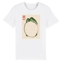 Matsumoto Hoji Fat Sad Frog T-Shirt Vintage Japanese Woodblock Art S