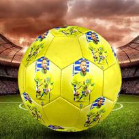 1PC Neymar Rapid Creator size 5 soccer ball PrahaIndoor Soccer Ball Colorful All Ages Machine Stitched PVC Competition Ready Durable High-Bounce