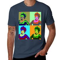 Custom Pop Art Portrait Tshirt Odor Resistant Short Sleeve Top S