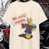 Cosplay Blame John shirt, Pressure Roblox, Telamon, Forsaken Roblox Tee, Shedletsky team c00lkid, Gift for Gamers, Videogame Shirt Gift L