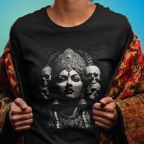 Kali Ma Goddess Shirt Spiritual Gift | Dark Feminine Pagan T-Shirt | Witchy Hindu Deity Shirt | Divine Feminine Tee | Pagan Goddess Tee XL