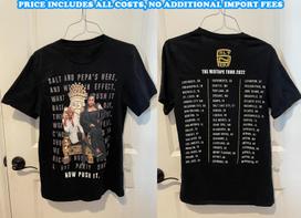 Salt N Pepa Legends Of Hip Hop Tour 2sides T-shirt S to 5XL PA133 FREE SHIPPING XXXXL