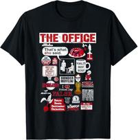 The Office Quote Mash-Up Vintage Funny Gift Unisex T-Shirt XXXXL