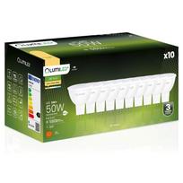 10X Żarówka Led Gu5.3 Reflektor Mr16 6W = 50W 580Lm 3000K Ciepła 120° 12V Lumiled