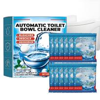 20 Pack Automatic Toilet Cleaning Tablets | Long-Lasting Deodorizing & Stain Removal | Effortless Fresh Scent for Weeks Style A blue