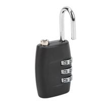 TSA Approved Luggage Lock Padlock 3 Dial Combination Anti Theft Stainless Steel for Travel Luggage Suitcase Cabinet