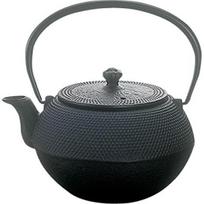 Oigen Nanbu Ironware Maromi Direct Heat Teapot, Arare, Large, Safe, E-110L juoda