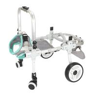Canine Rear Leg Support Cart Stable Four driver System For Small Medium Sized Animals variable Length Frame XS