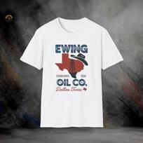 Ewing Oil Dallas Dallas 80s TV T-Shirt | Softstyle Tee XXL