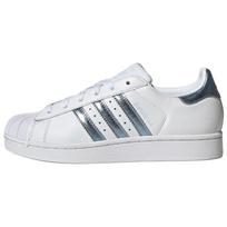 Adidas Originals Superstar 2 Klasikiniai Retro Apvalus Pirštas Riedlentės Batai Moteriški Sportbačiai Balti LA7739 36⅔