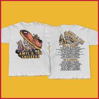 PAKARTOTINIS leidimas Amyl and the Sniffers Marškinėlis 2026 m. T-shirt Naujas 2 pusės Gildan skirtas XXXXL yellow