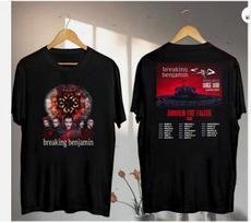 Breaking Benjamin Awaken The Fallen 2025 Tour T-Shirt For Fans XXXL