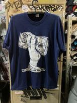 Rage against the machine rock band vintage navy t-shirt QT5164 M